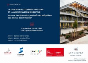Invitation – Table ronde sur le décret tertiaire et l’annexe environnementale